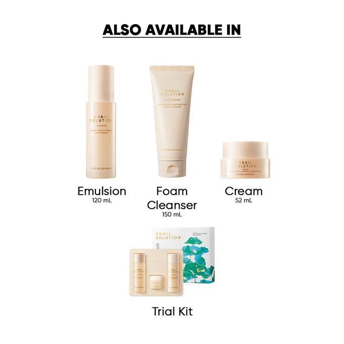 Nature Republic Snail Solution Foam Cleanser