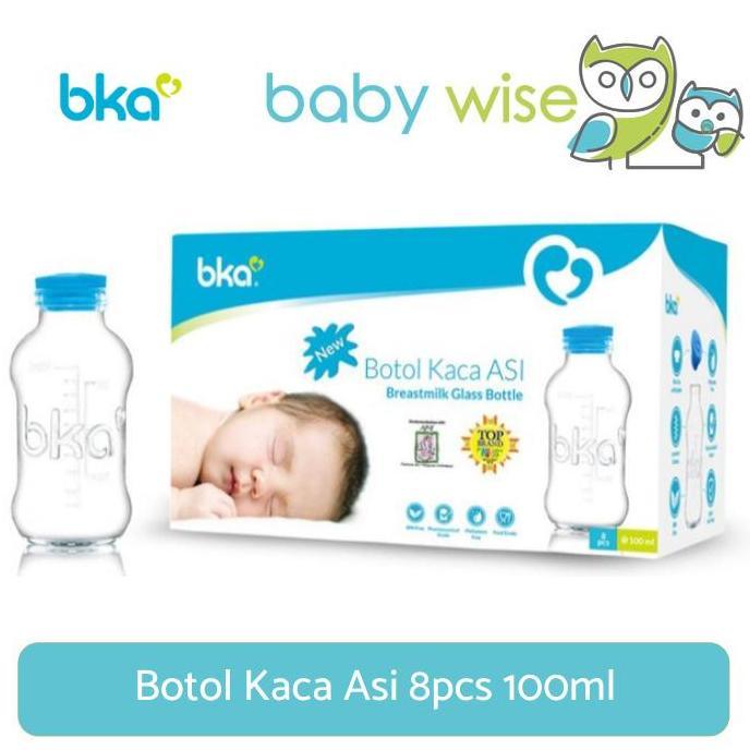 BKA Botol Kaca Asi 8pcs 100ml