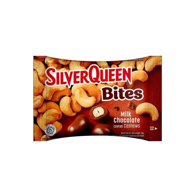 [] SilverQueen Bites Cashew 30 g