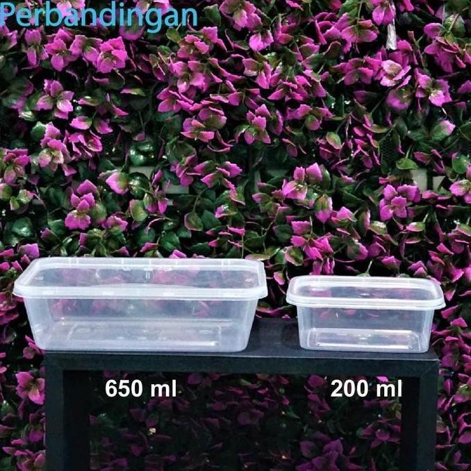 Thinwall Mini - Kotak / Persegi DM - 200 ml