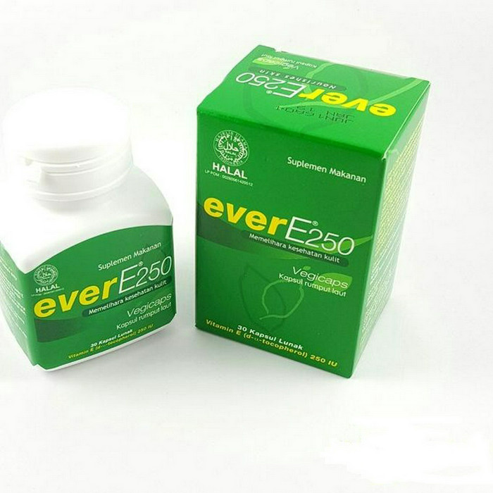 EVER E 250 IU ( 1 BOTOL ISI 30 SOFT CAPSULE)