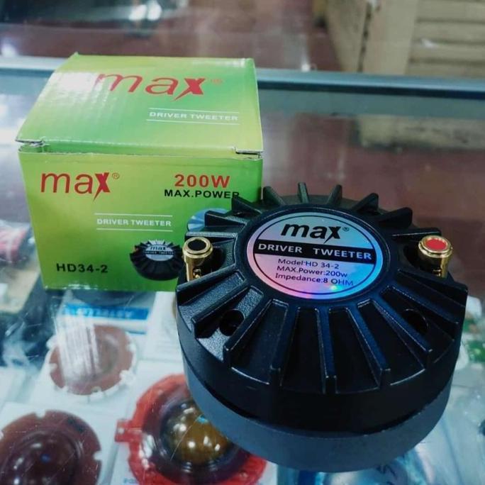 Promo Driver Tweeter MAX HD-34-2 200W  8 OHM Diskon