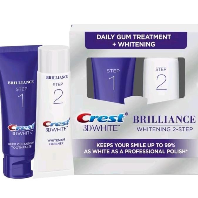 Crest 3D White Brilliance 2 Step Kit [topping]