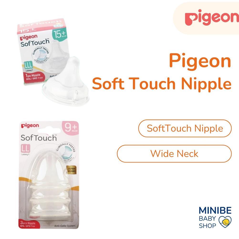 Pigeon Nipple Softouch Plus Wide Neck