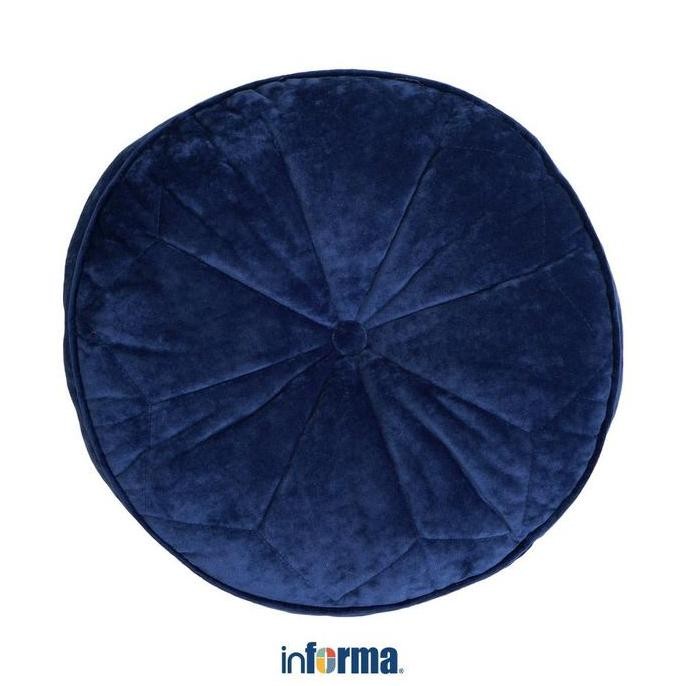 INFORMA 38 CM ALLEN BANTAL SOFA ROUND - BIRU