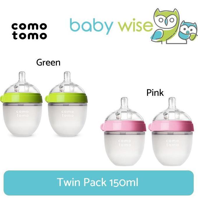 Comotomo Botol Bayi Twin Pack 150ml