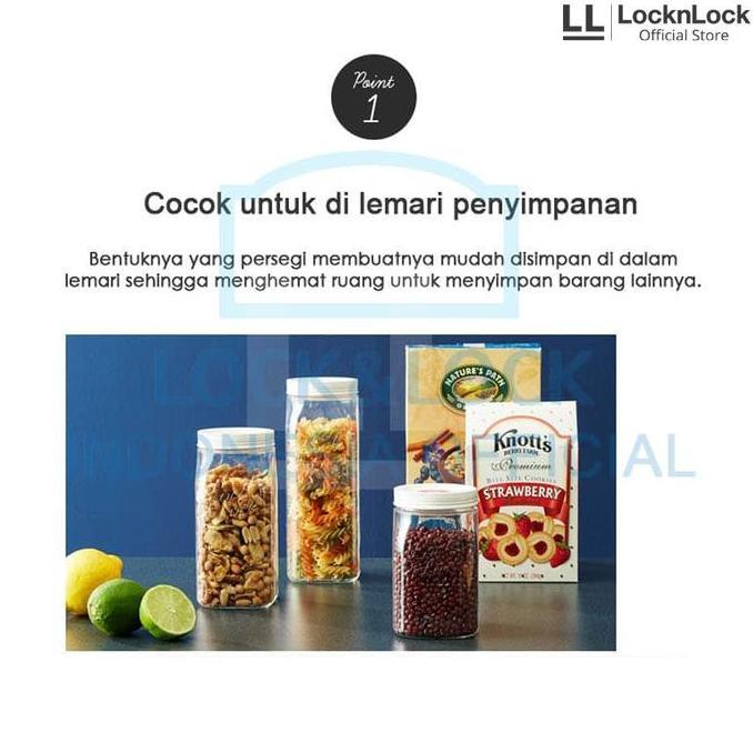 LocknLock Square Canister isi 3