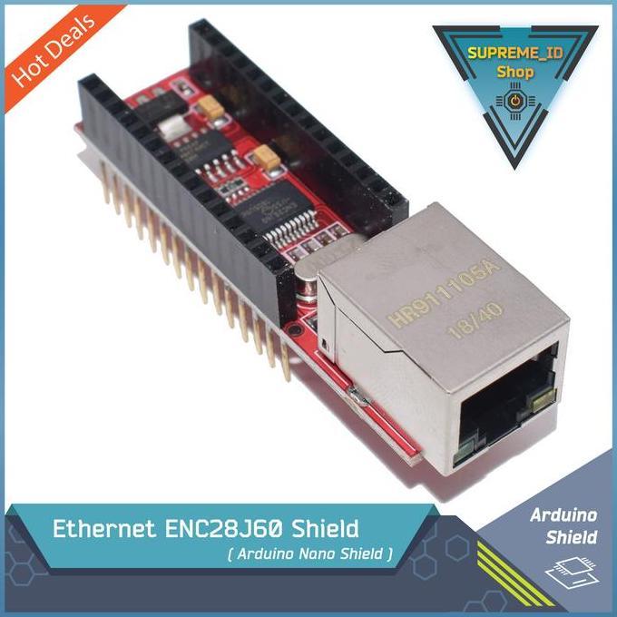 Callme- Ethernet Lan Network Enc28J60 Controller Shield For Microcontroller Arduino Nano