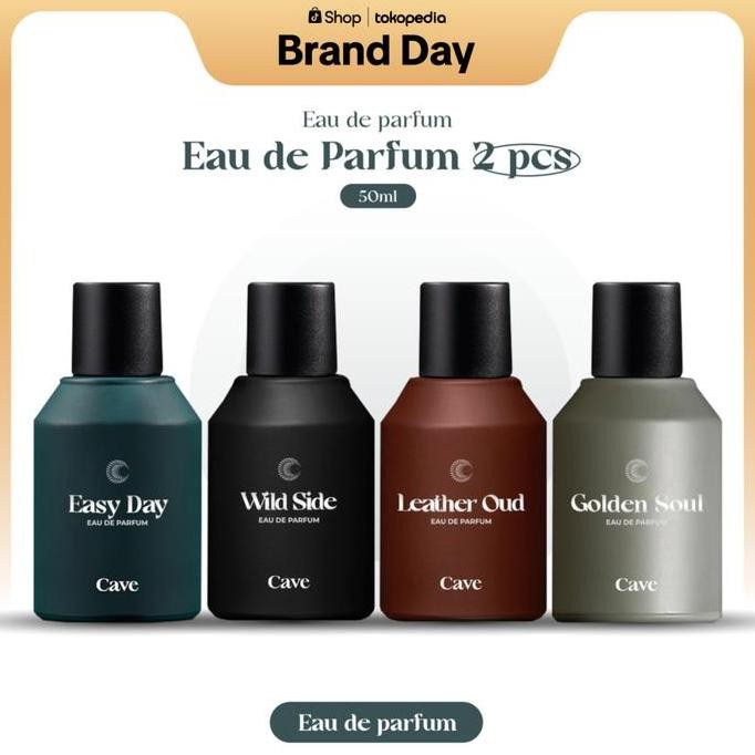Cave Eau de Parfum Bundling 2pcs 50 ml