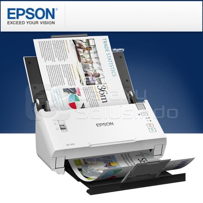Epson Workforce Ds-410 A4 Duplex Sheet-Fed Document Scanner Original Dan Terpercaya
