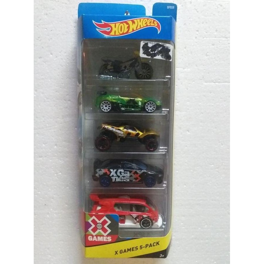 HOT WHEELS GIFT PACK 5 PCS 2008 LANCER EVOLUTION X HITAM