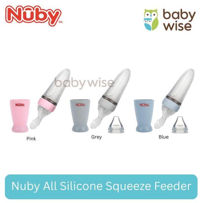 Nuby All Silicone Squeeze Feeder