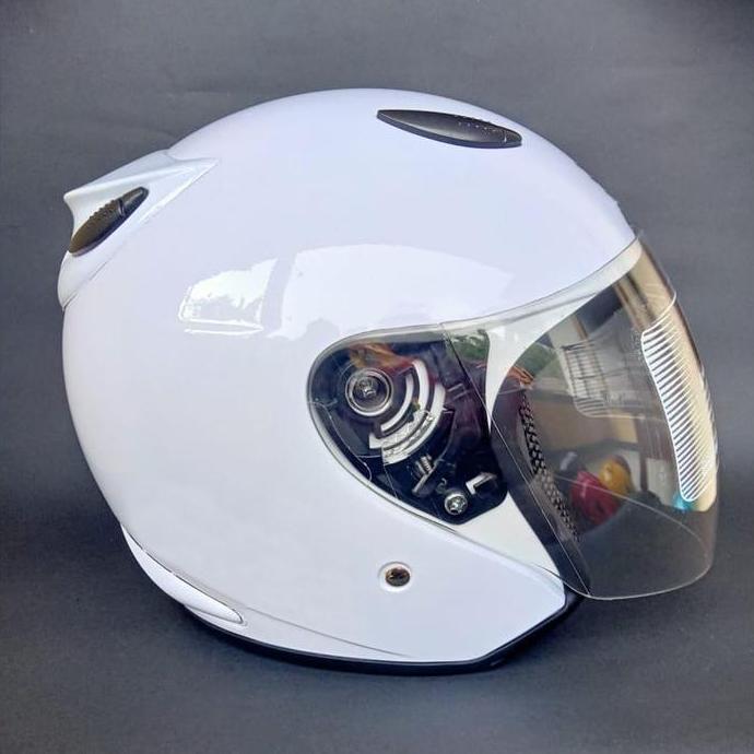 Helm Basic Centro Terbaru Warna Putih