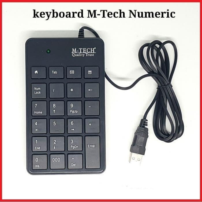 Keyboard Numeric-Keypad numeric M-Tech Keyboard Numerik
