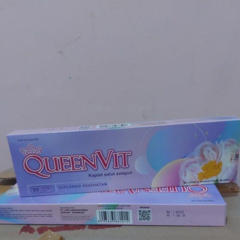 Mudah Digunakan Queen Vit/Box Isi 30 Tablet