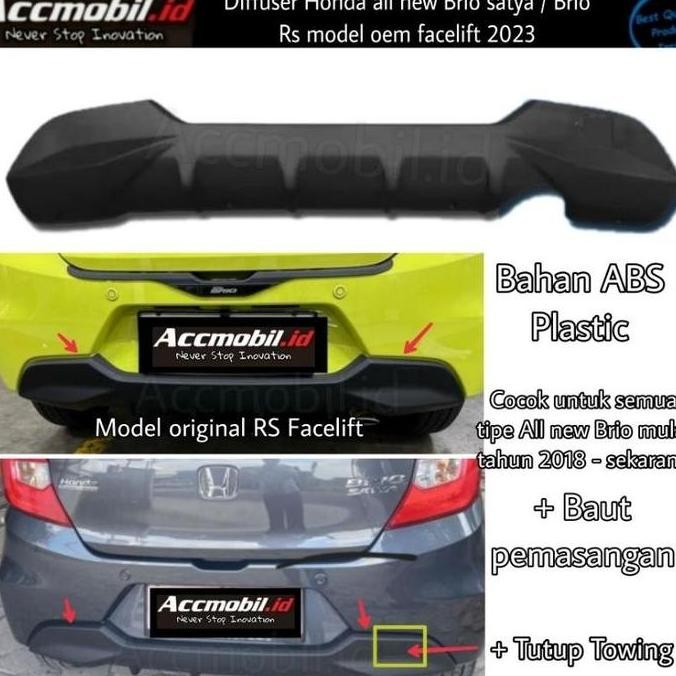 Diffuser Difuser all new brio model original oem rs facelift 2023