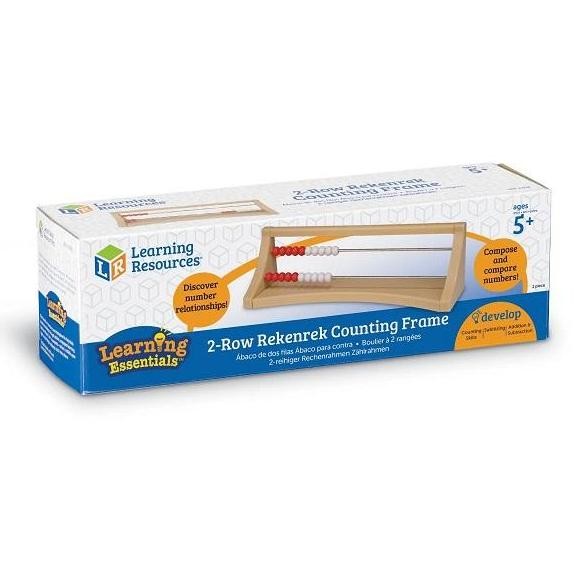 Learning Resources 2 Row Rekenrek Counting Frame