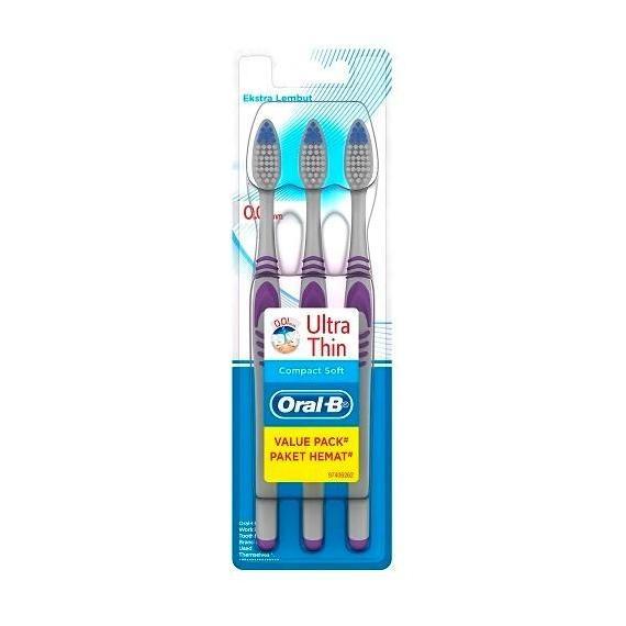 [LUVERS] ORAL B COMPACT SOFT ULTRA THIN 3S