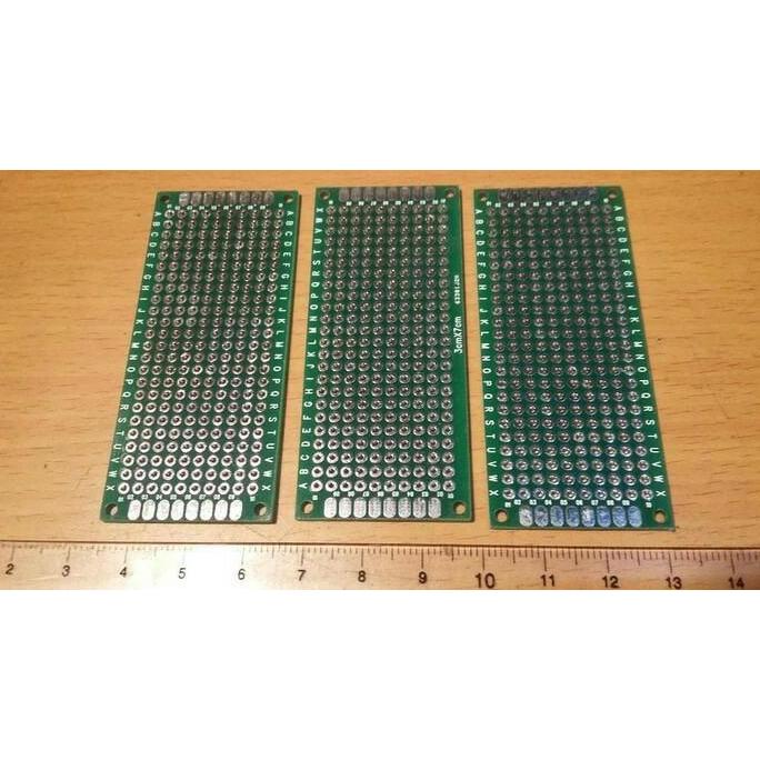 PCB 3X7 DOUBLE SIDED SPRAY TIN GOOD QUALITY