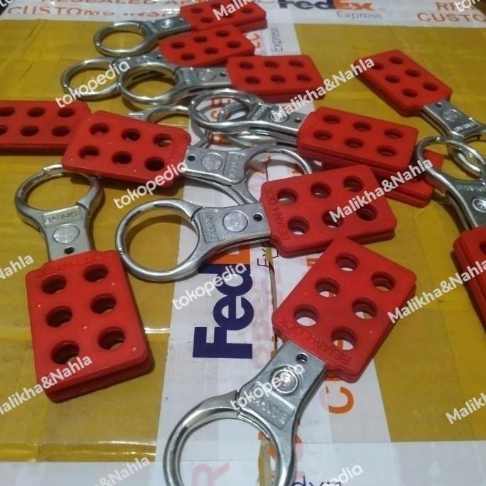 monggo] Aluminium Lockout Hasp
