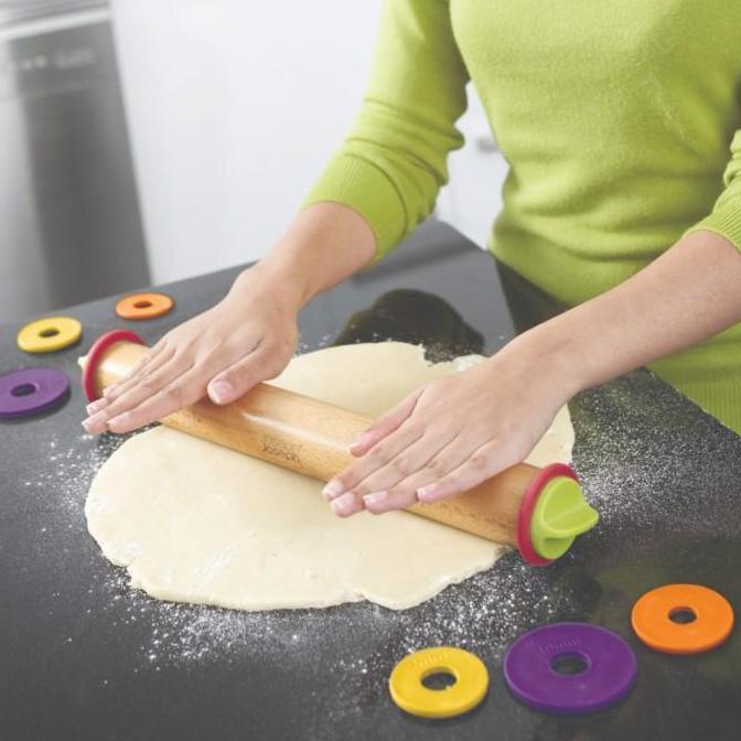 Joseph Joseph Adjustable Rolling Pin - Multi Colour