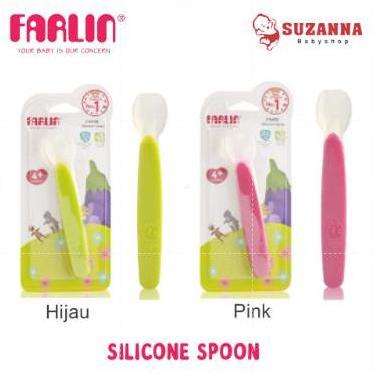 Farlin Silicone Spoon sendok
