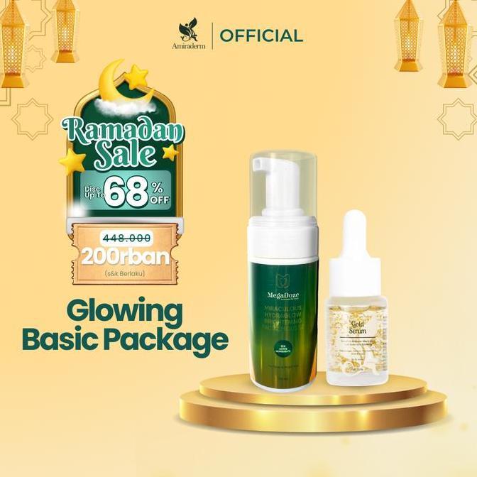 Megadoze Glowing Basic Package  - Professional Grade Skincare