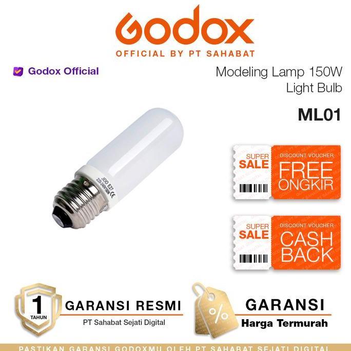 Godox ML01 Modeling Lamp 150W Light Bulb Diskon