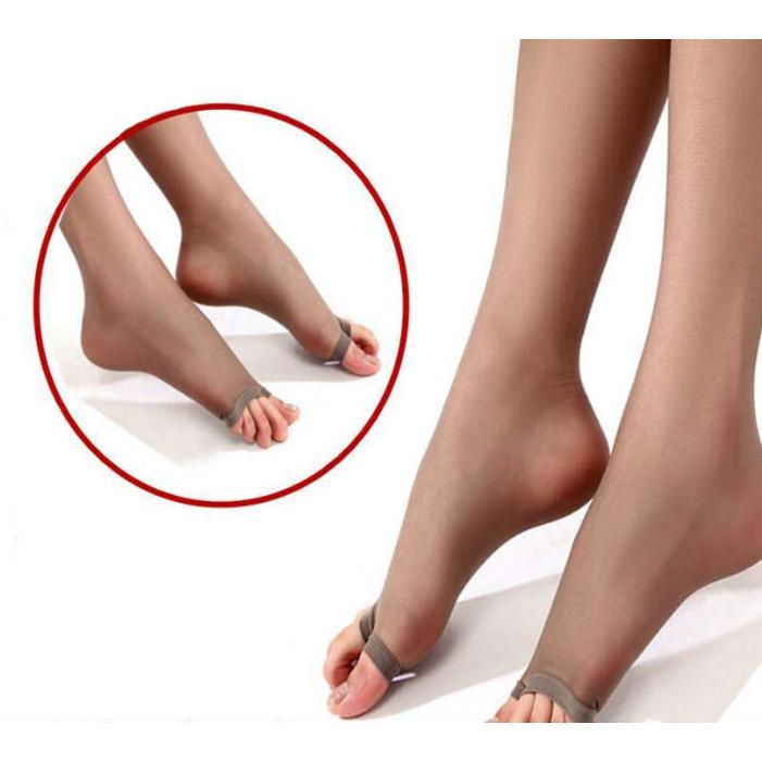 PREMIUM STOCKING OPEN TOE STOKING JARI TERBUKA TIPIS 15D