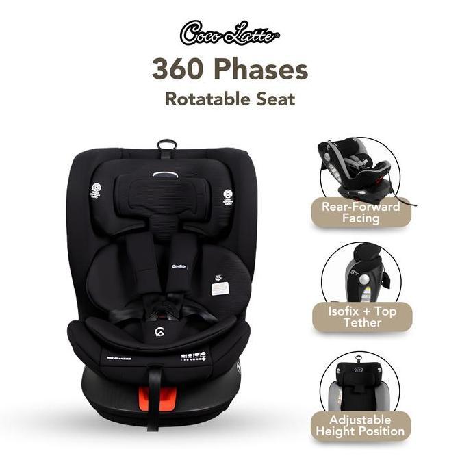 COCOLATTE PHASES 360 Carseat