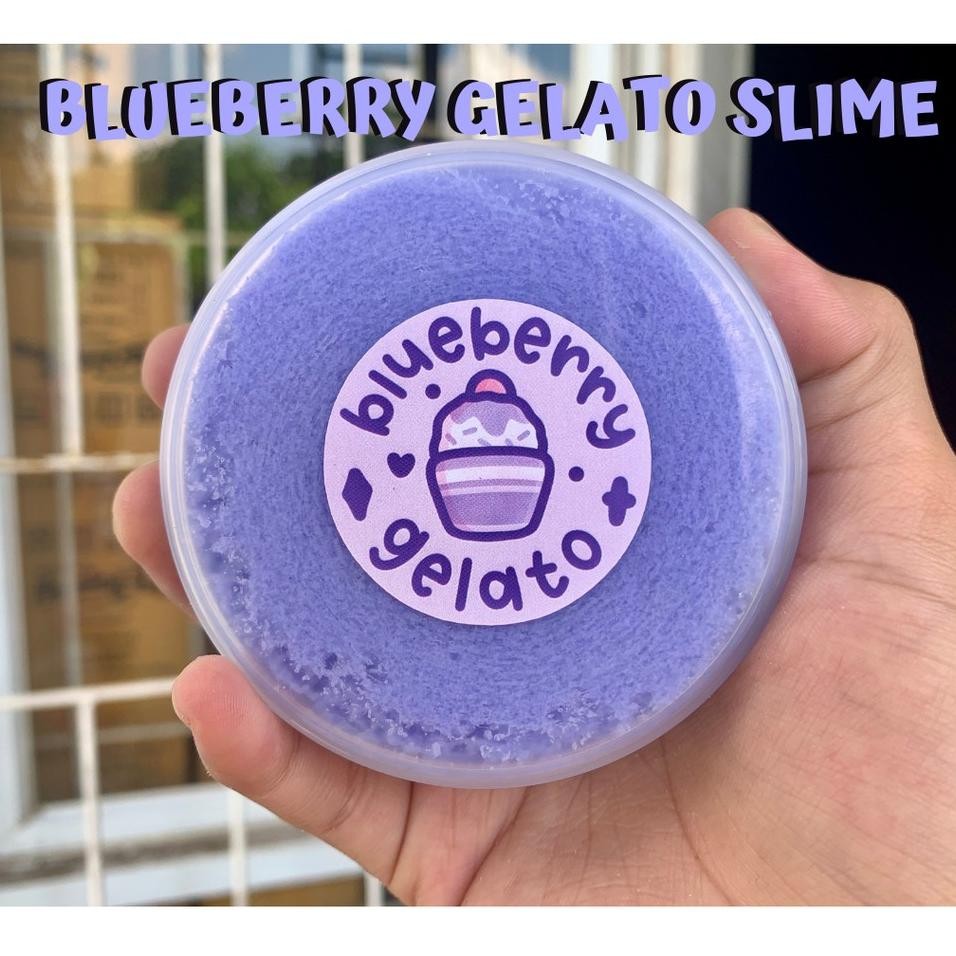 Blueberry Gelato Slime Cloud Slime