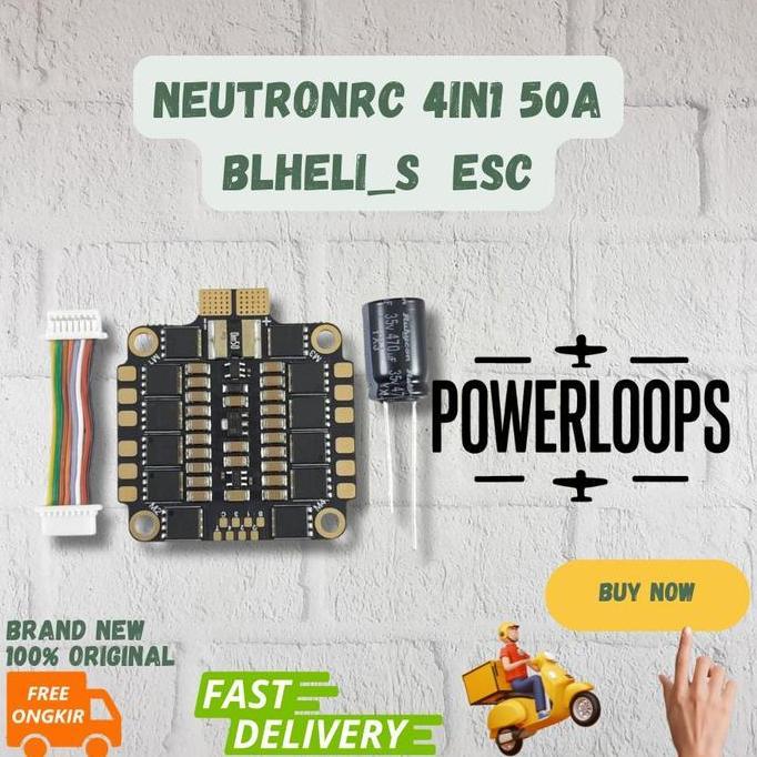 Neutronrc 4In1 50A Blheli_S Electronic Speed Controller Esc