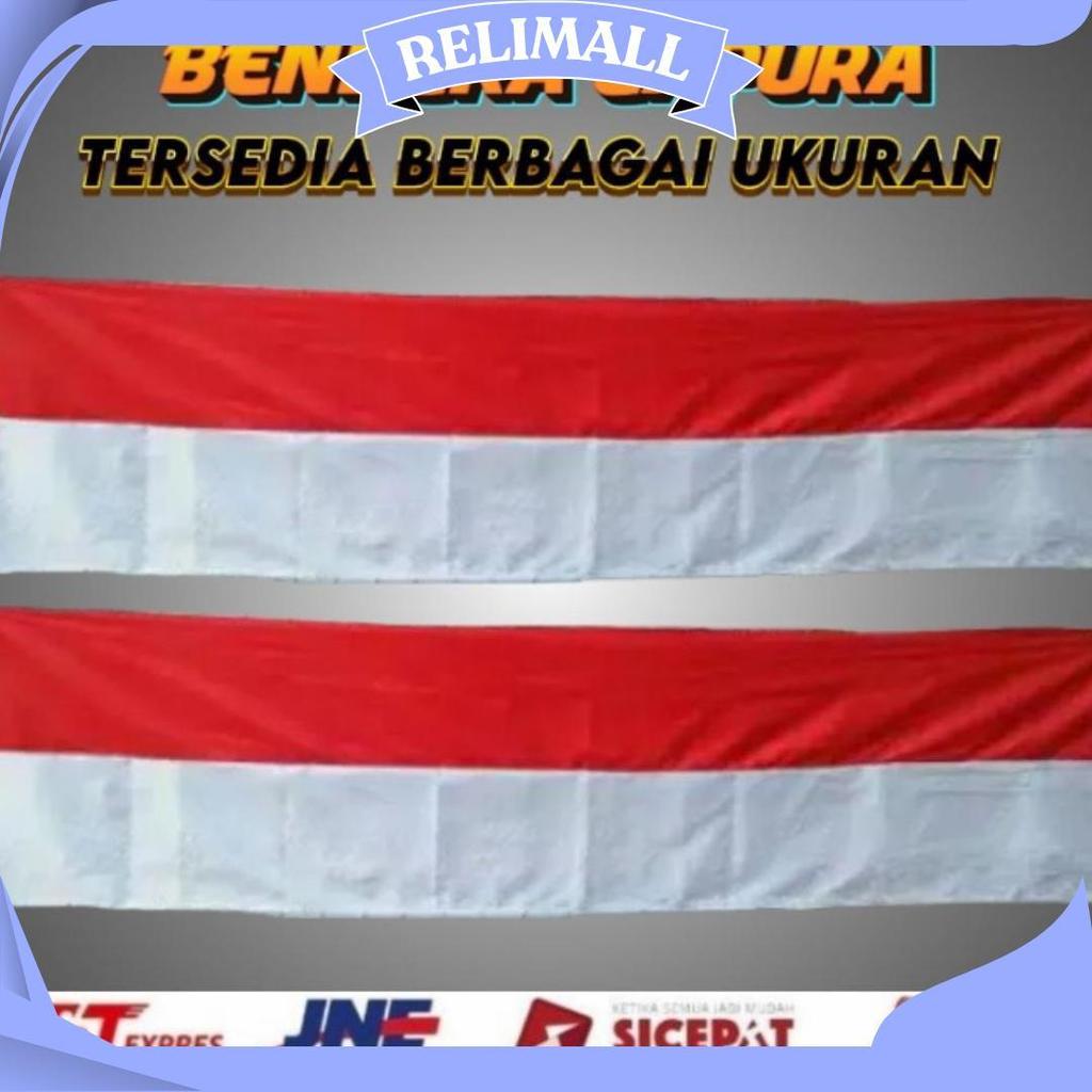 BENDERA PANJANG LESPANG MERAH PUTIH BB Cod