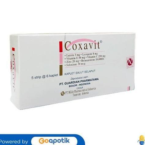 Coxavit Box Isi 30 Kaplet Original