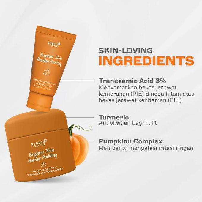 Cantikjamin Studio Tropik Brighter Skin Barrier Pudding