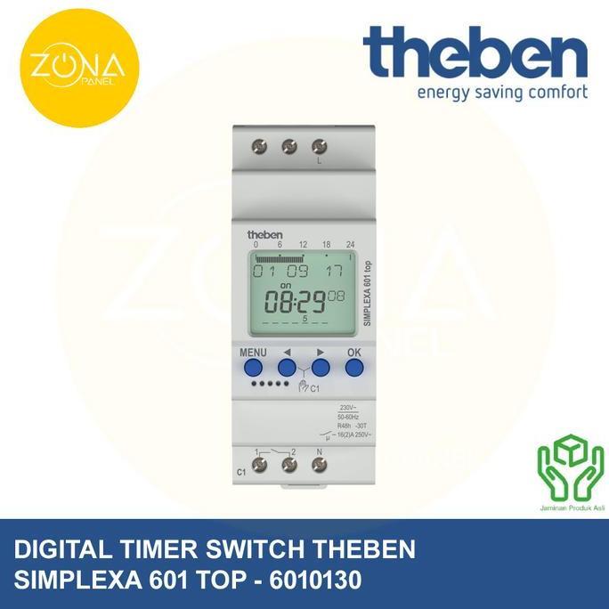TIMER DIGITAL SWITCH THEBEN SIMPLEXA 601 TOP 6010130 ORIGINAL