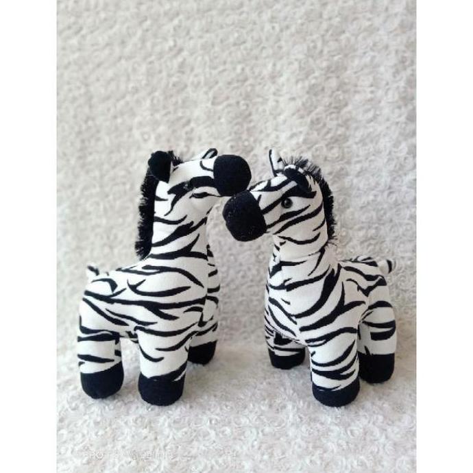 BONEKA KUDA ZEBRA SIZE S TINGGI 30CM