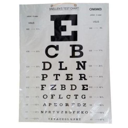 Snellen Test Card OneMed