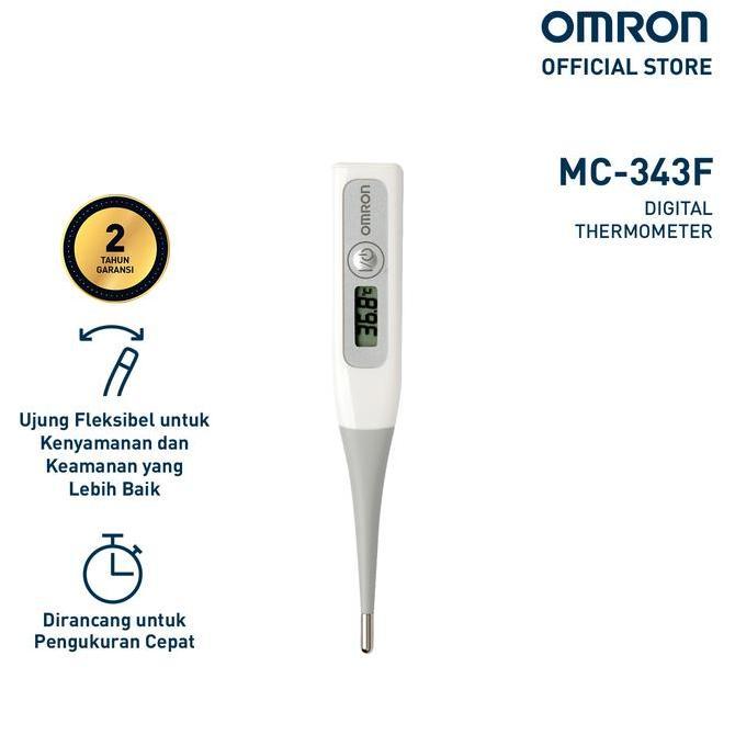 New- Omron Digital Thermometer Mc-343F