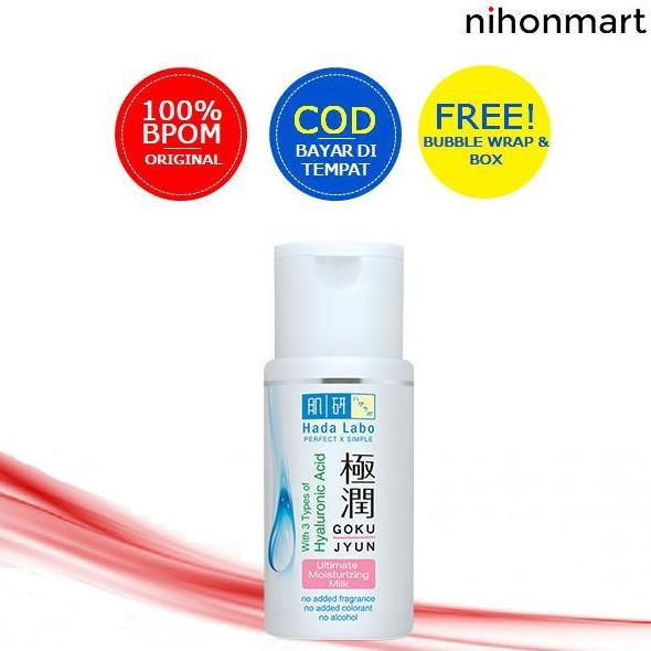 Cod,Bisa- Hada Labo Gokujyun Milk 100Ml