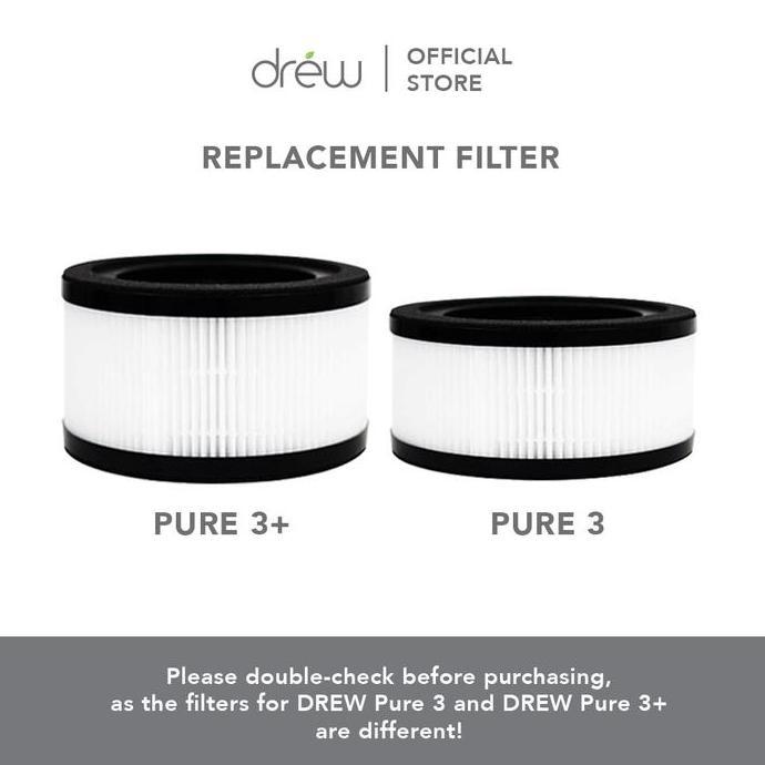 Collbit- Drew Air Purifier Filter - Pure 3+