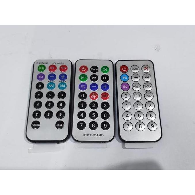 Promo Remote Fm Modulator Kit Mp3 Remote Mp3 Player