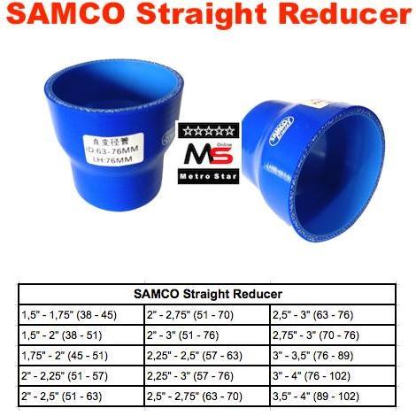 Samco Straight Reducer Silikon Hose