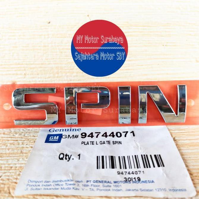 NEW Emblem SPIN Chevrolet Spin