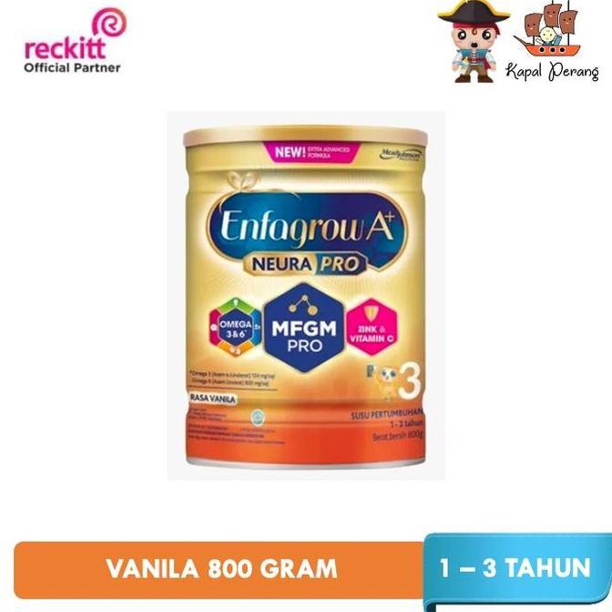 Cod,Bisa- Enfagrow A+3 800 Gram Vanilla