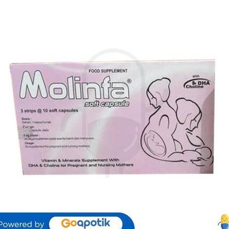Molinfa Box Isi 30 Kapsul Original