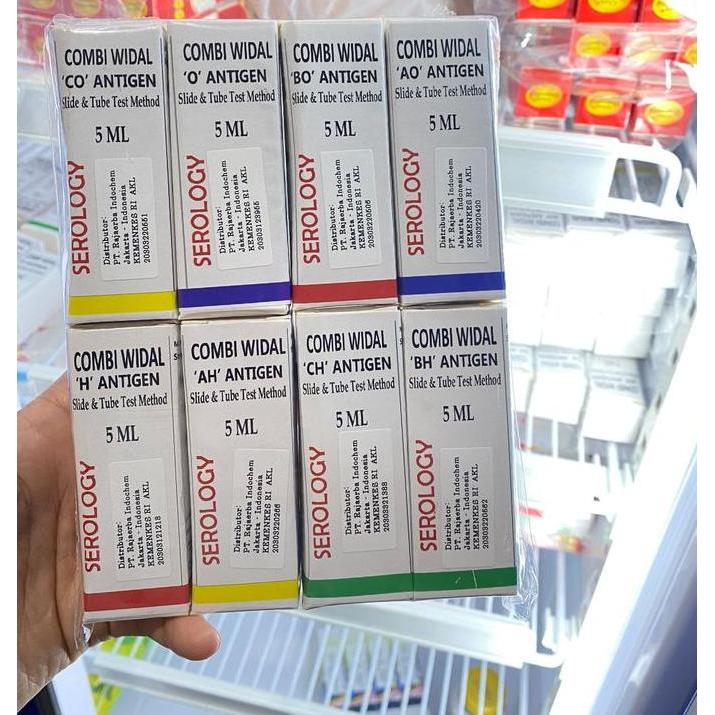 Reagen Widal Set Combi 8x5ml
