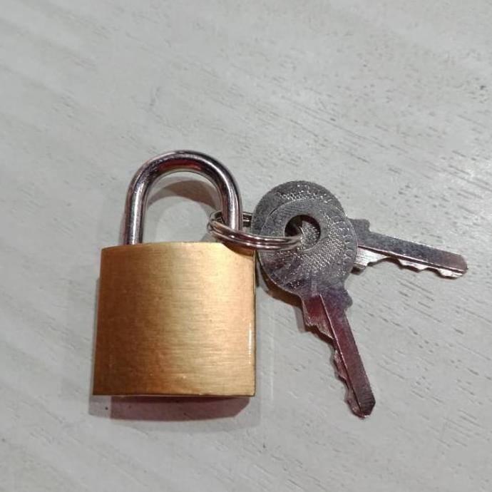 gembok kecil/gembok koper/gembok kuning