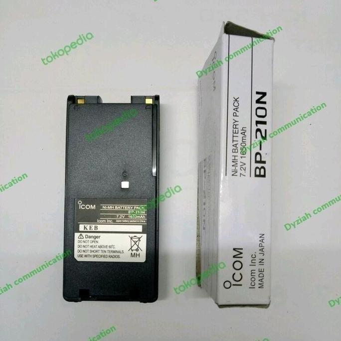 baterai icom v8 bp210
