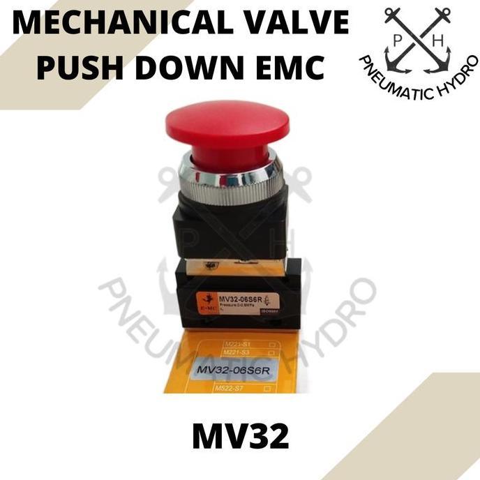 Murah Mechanical Valve Emc Mv32 Push Down Jamur